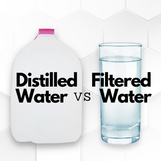 Is distilled water the same as filtered water? Your questions answered.