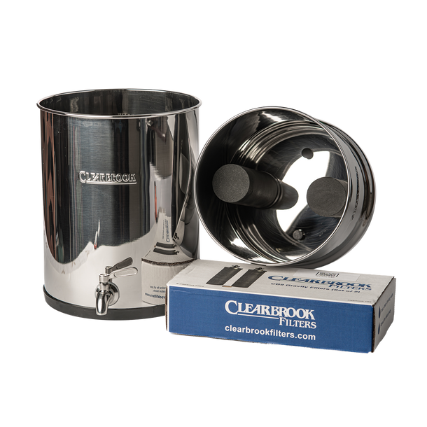 Clearbrook 2.25 Gallon Stainless Steel Gravity System