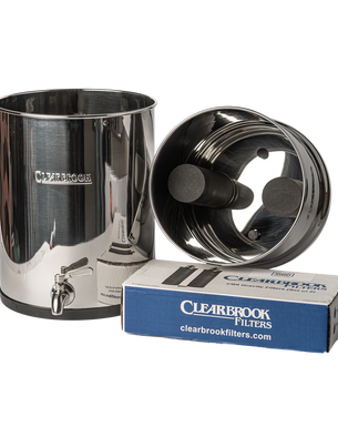 Clearbrook 2.25 Gallon Stainless Steel Gravity System